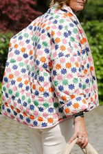 Renske | Casual Gebloemde Cardigan voor Dames met Lange Mouwen en Zakjes