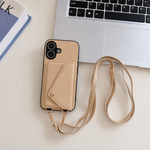 Crossbody Telefoonhoesje met Koord - Unisex