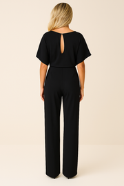 Dames Slim Fit Jumpsuit – Geschikt voor Casual en Werk, Met Rits en Zonder Sluiting