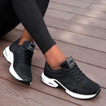 Dames Orthopedische Wandelschoenen – Lichtgewicht Slip-On Sneakers met Ademend Mesh & Anti-Slip Zool