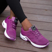 Dames Orthopedische Wandelschoenen – Lichtgewicht Slip-On Sneakers met Ademend Mesh & Anti-Slip Zool