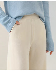 Luxe Merino Broek Dames | Merinowol, Hoge Taille, Comfortabel