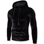 Heren Hoodie Capuchon Trekkoord - Sportieve Sweater met Kangoeroezak