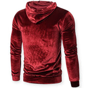 Heren Hoodie Capuchon Trekkoord - Sportieve Sweater met Kangoeroezak