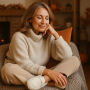 Dames Luxe Lamswollen Mocassins – Zwart, Warm en Comfortabel voor Herfst en Winter