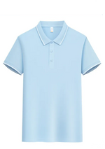 Heren Slim Fit Polo – Casual voor Dagelijks Gebruik, Met Knopen en Korte Mouwen