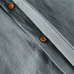 Heren Slim Fit Overhemd – Casual voor Dagelijks Gebruik, Met Knopen en Lange Mouwen