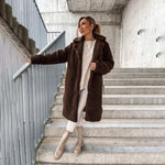 Lange Teddy Jas | Dames winterjas met luxe uitstraling en ultieme warmte