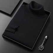 Heren Coltrui Slim Fit met Ribgebreide Kraag en Manchetten