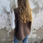 Mouwloos Vest Bruin | Damesvest met klassiek ontwerp en veelzijdige stijl