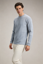 Heren Slim Fit Trui – Met Ronde Hals en Lange Mouwen voor Casual Gebruik