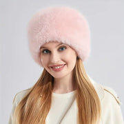 Marigold Muts | Dames wintermuts met fluffy imitatiebont en warme voering