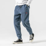 Heren Slim Fit Broek – Geschikt voor Casual en Werk, Met Elastische Taille en Rits