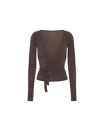 Lichaamssculptuurvest bruin voor dames | Shapewear vest met compressie en onzichtbare pasvorm