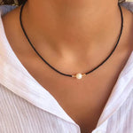Anneke | Damesketting met zoetwaterparels – tijdloze elegantie en luxe uitstraling