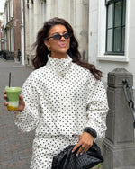 Dames Getailleerde Set – Slim Fit, Geschikt voor Casual en Dagelijks Gebruik