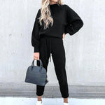 Heleen | Dames Loungewear Set met Hoge Taille – Comfortabele & Stijlvolle Twee-delige Set