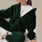 Zendy fleecepak dames | Luxe huispak van zacht fleece voor warmte en comfort