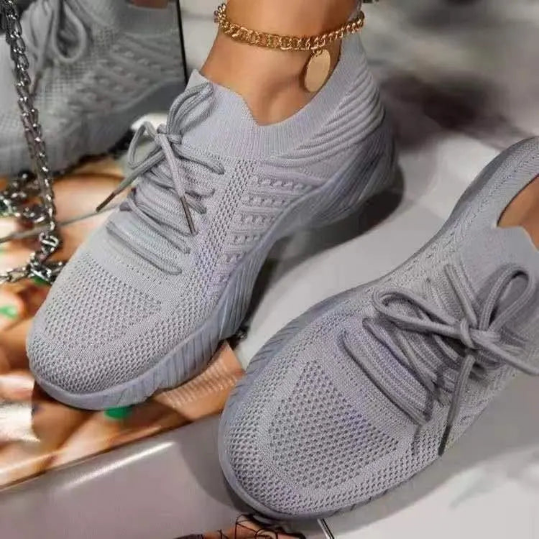 Truus - Alle Seizoenen Mesh Vetersneakers