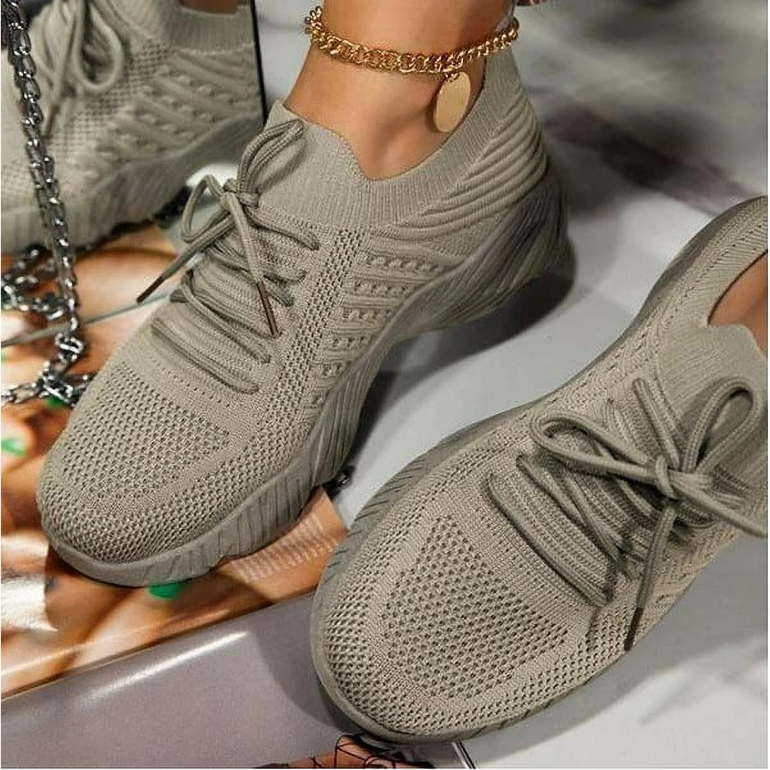 Truus - Alle Seizoenen Mesh Vetersneakers