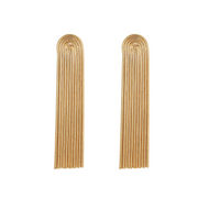 GlamourGold - Elegante Gouden Oorbellen met Kwastjes voor Vrouwen