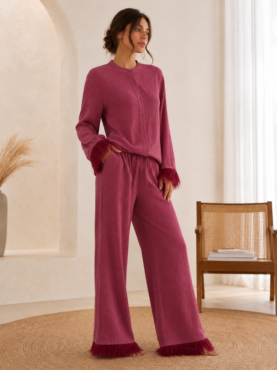 Henley - Luxe Glitter Set met Veren