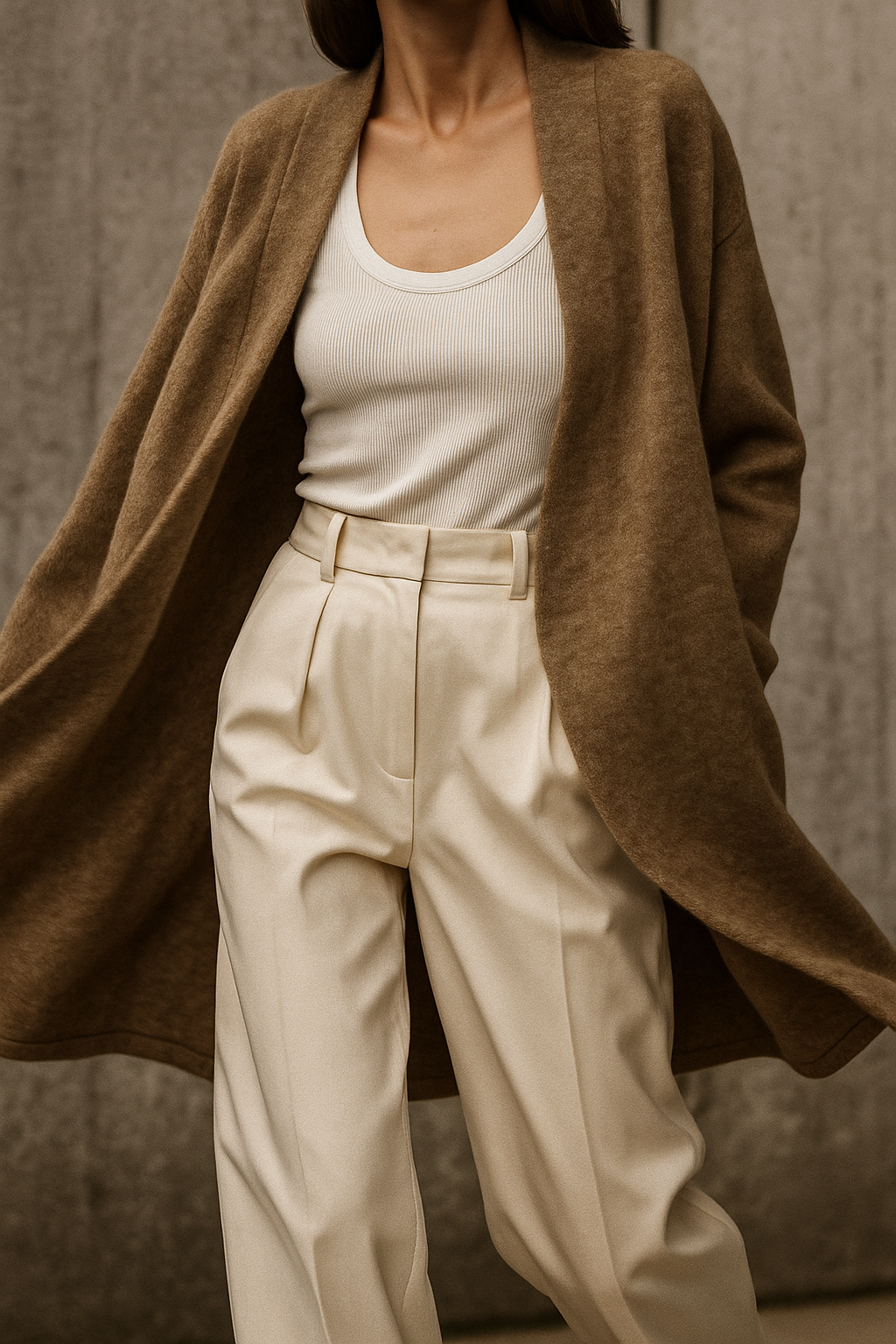 Dames Vest | Zacht Merinowol-Polyestermix, Casual Met Twee Zakken