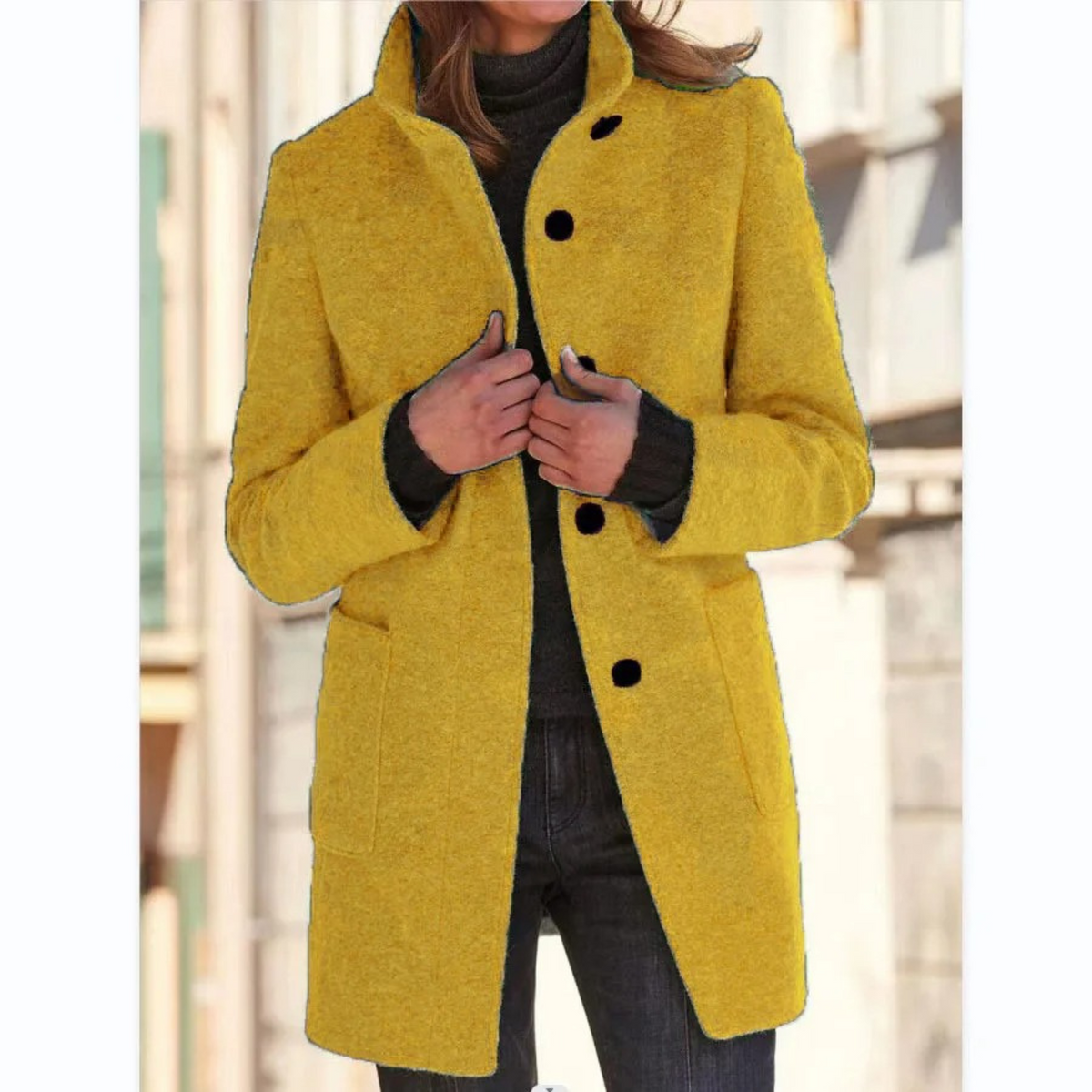Lotte Damesjas Winter | Wolmix, Tijdloos en Flatterend