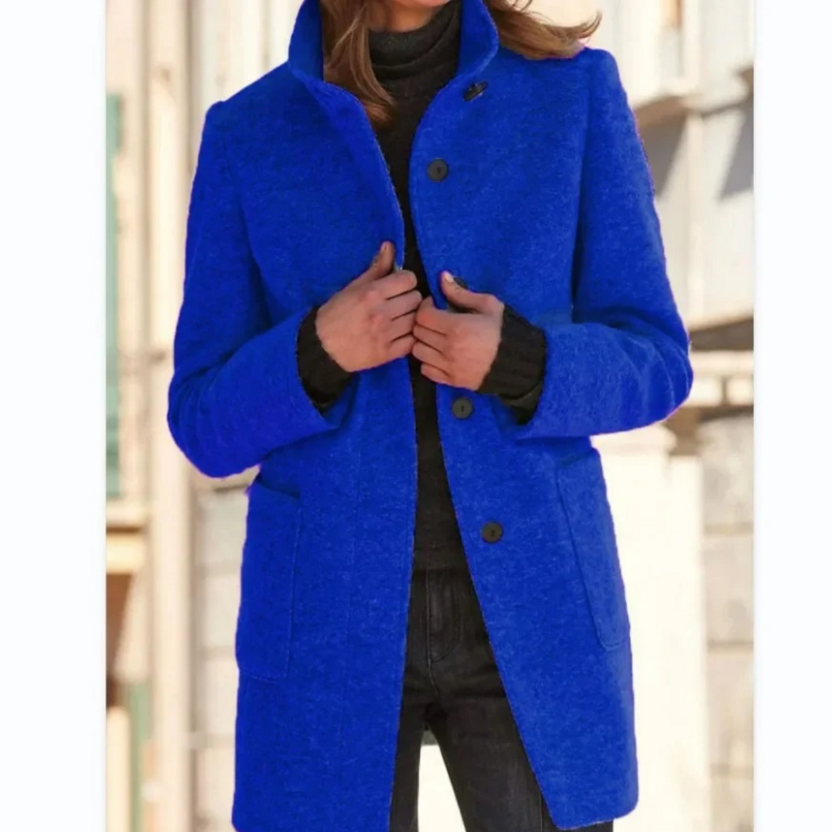 Lotte Damesjas Winter | Wolmix, Tijdloos en Flatterend
