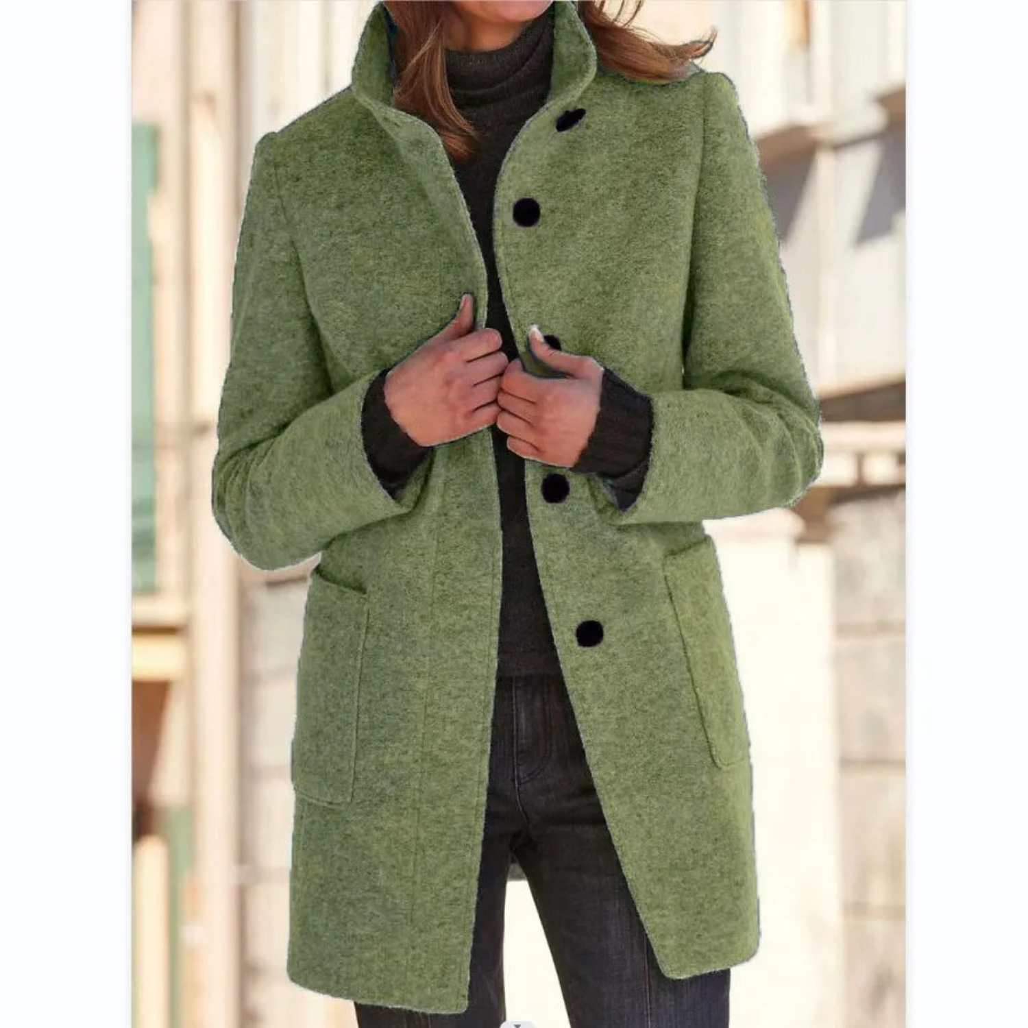 Lotte Damesjas Winter | Wolmix, Tijdloos en Flatterend