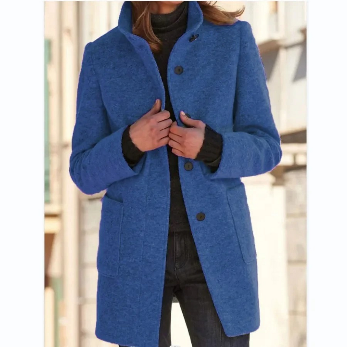 Lotte Damesjas Winter | Wolmix, Tijdloos en Flatterend
