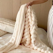 Luxe Pluche Deken | Dubbel-laagse fleece deken voor ultiem comfort in elk seizoen