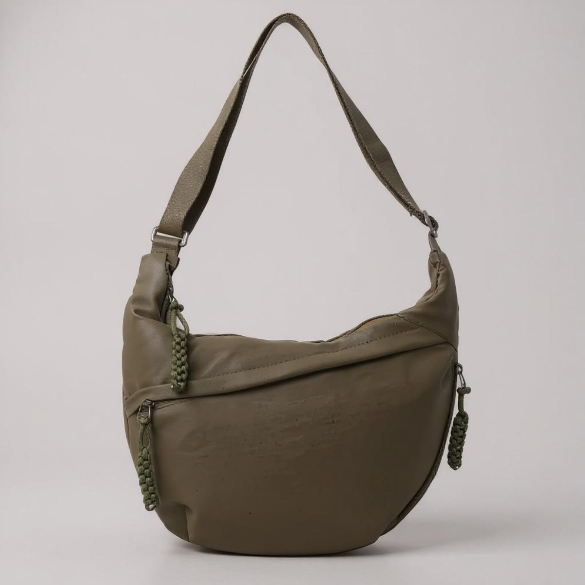 Dames Crossbodytas Nylon met Meerdere Ritsvakken