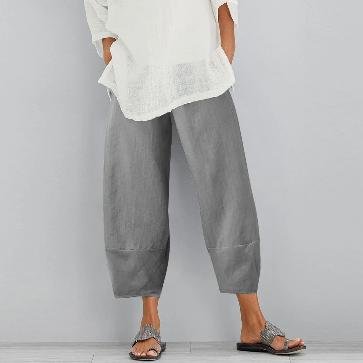 Dames Losvallende Broek – Casual Pasvorm voor Dagelijks Gebruik