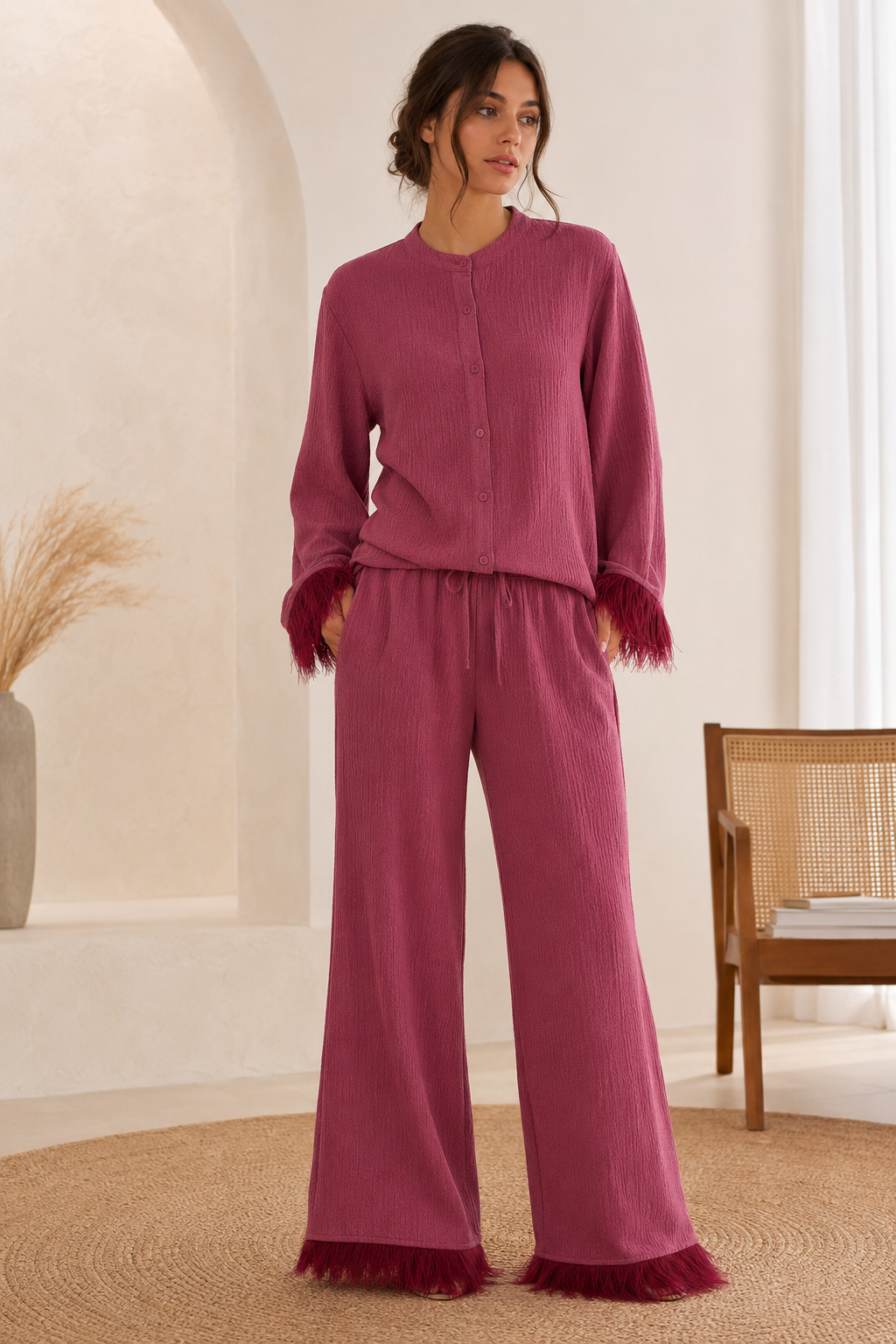 Henley - Luxe Glitter Set met Veren