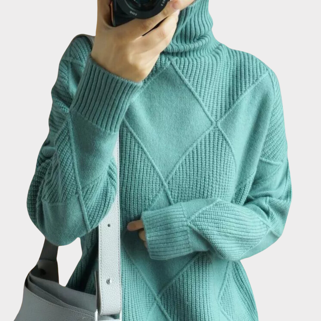 Elisabetta | Dames Coltrui, 100% Kasjmier, Warm & Elegant