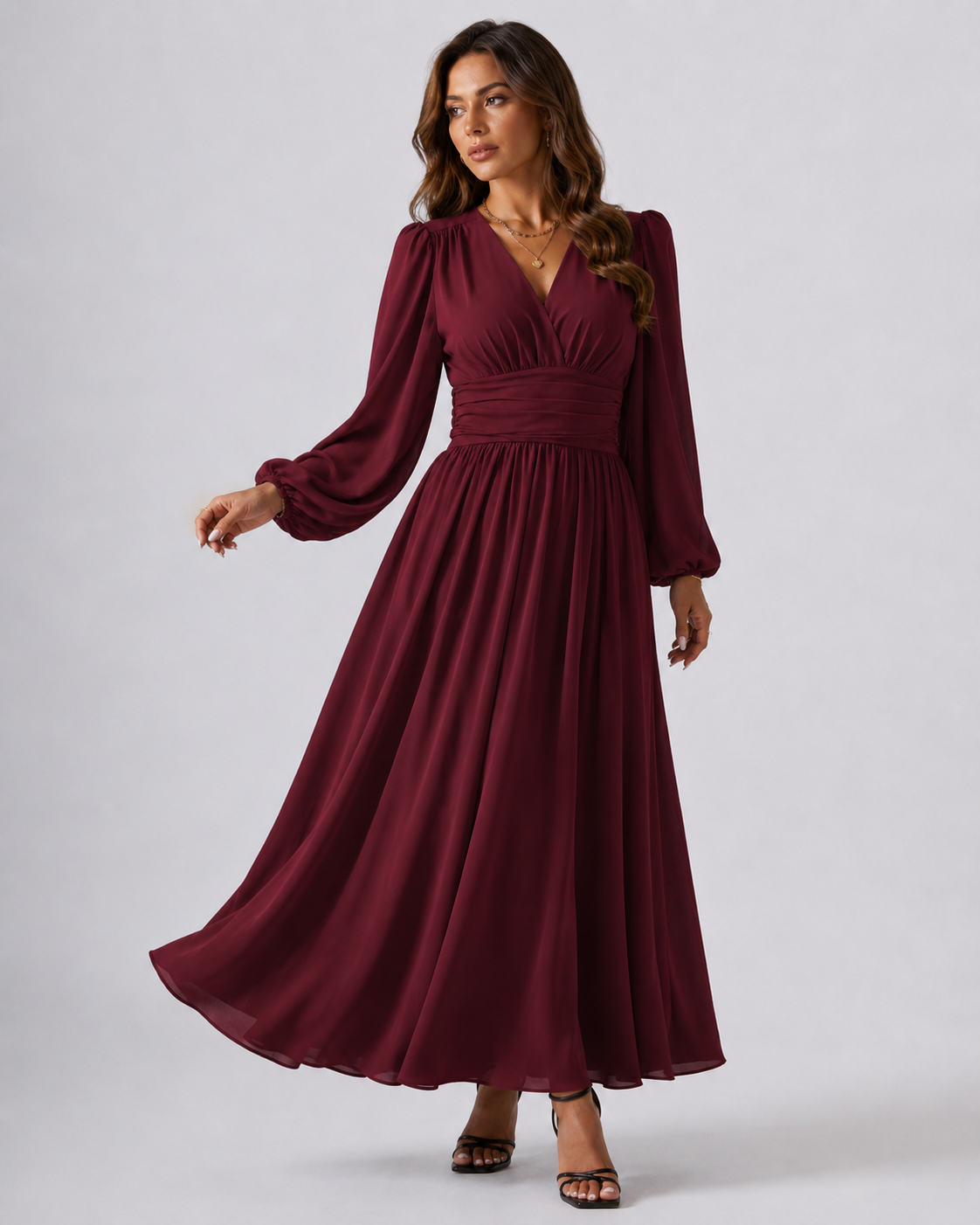 Emily - Elegante Maxi Jurk