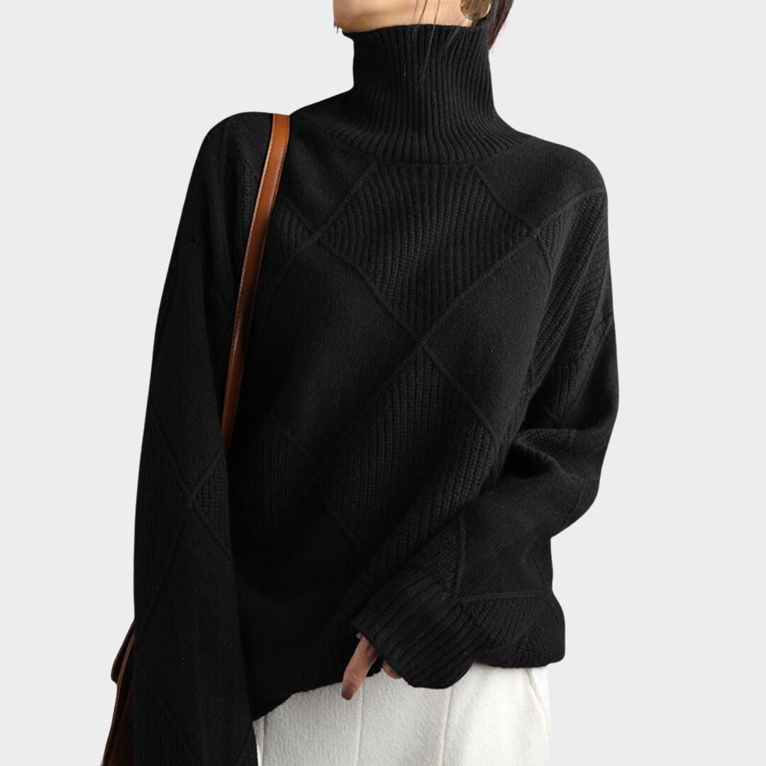 Elisabetta | Dames Coltrui, 100% Kasjmier, Warm & Elegant