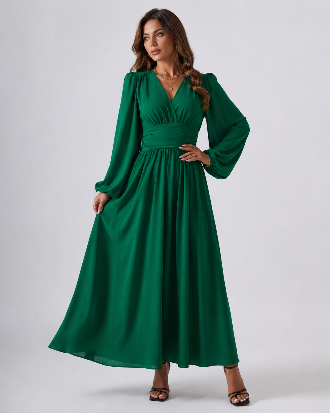 Emily - Elegante Maxi Jurk