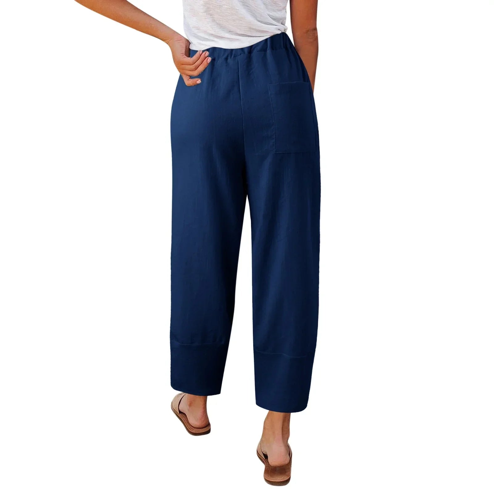 Dames Losvallende Broek – Casual Pasvorm voor Dagelijks Gebruik