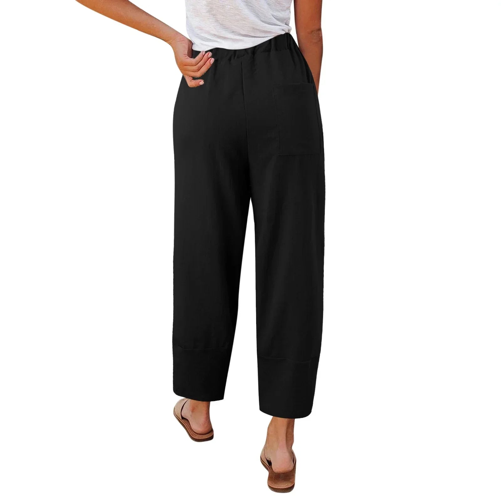 Dames Losvallende Broek – Casual Pasvorm voor Dagelijks Gebruik