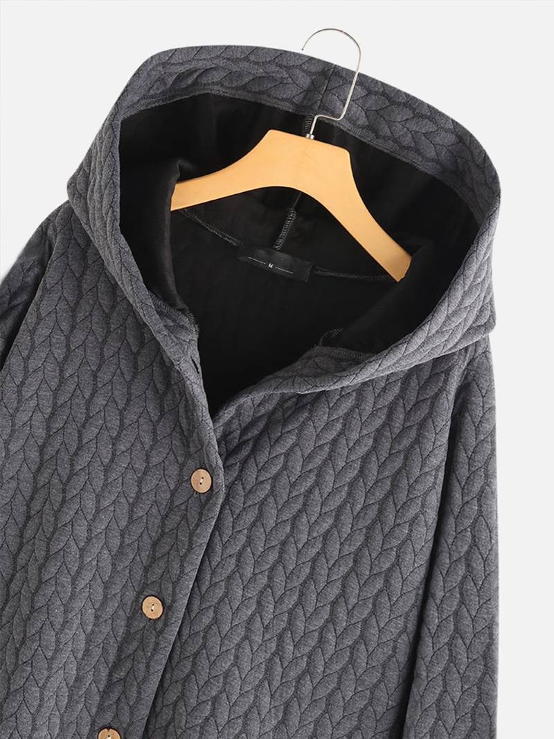 Dames Warme Wintermantel – Comfortabel, Waterafstotend, Casual voor Koud Weer