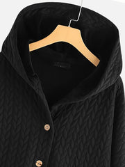 Dames Warme Wintermantel – Comfortabel, Waterafstotend, Casual voor Koud Weer