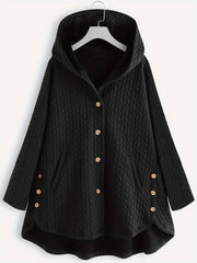 Dames Warme Wintermantel – Comfortabel, Waterafstotend, Casual voor Koud Weer