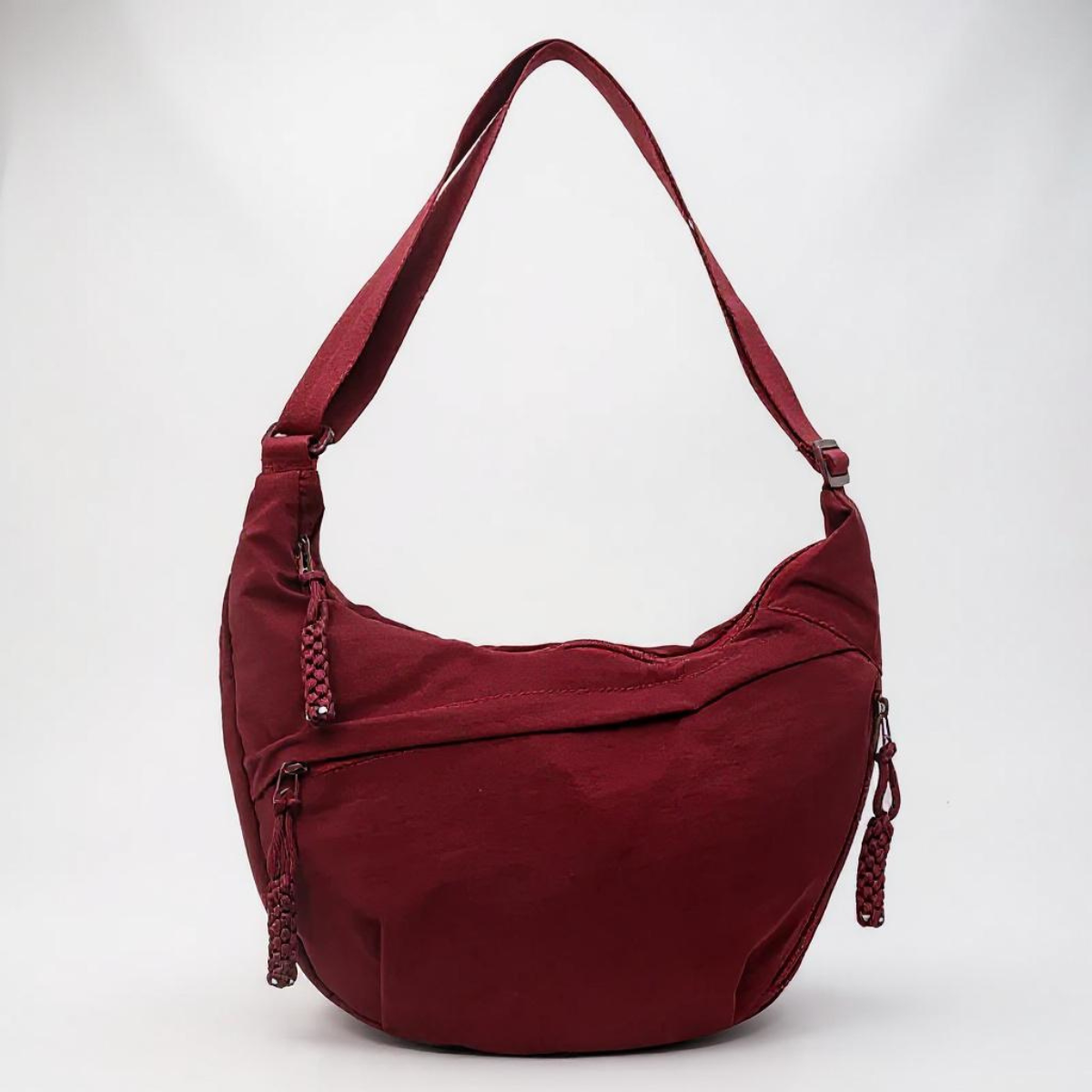 Dames Crossbodytas Nylon met Meerdere Ritsvakken