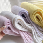 Silvy Pastel Sjaal | Dames Sjaal met Warme Zachte Stof en Elegante Pasteltinten