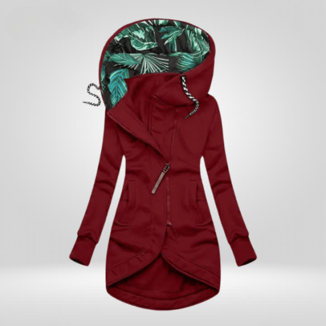 Dames Gewatteerde Winterjas – Waterdicht, Elegant Design voor Koude Dagen