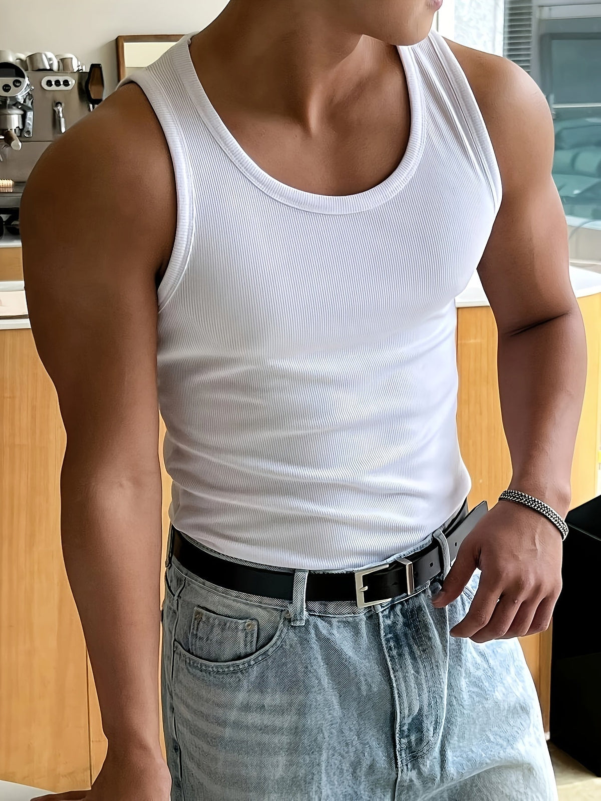 Dames Getailleerde Tanktop – Geschikt voor Lente en Zomer, Casual Gebruik