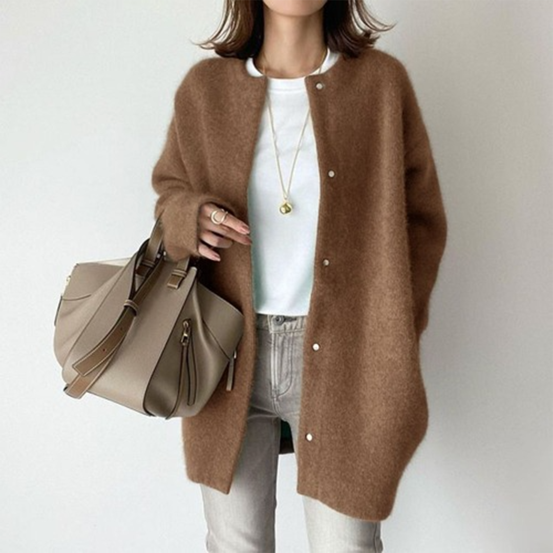 Kath Vest Dames, Wol en Mohair, Warm en Elegant