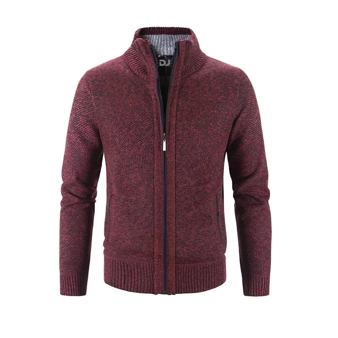 Liam Zip-Up Cardigan | Een comfortabele, stijlvolle zip-up jack met praktische ritssluiting